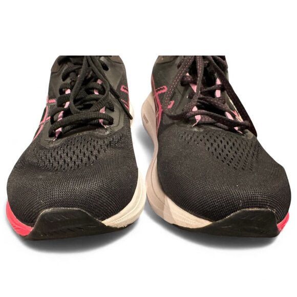 ASICS GT-1000 13 Women’s Running Shoes — Size 10 — Black/Pink Glo — Excellent - Picture 7 of 8
